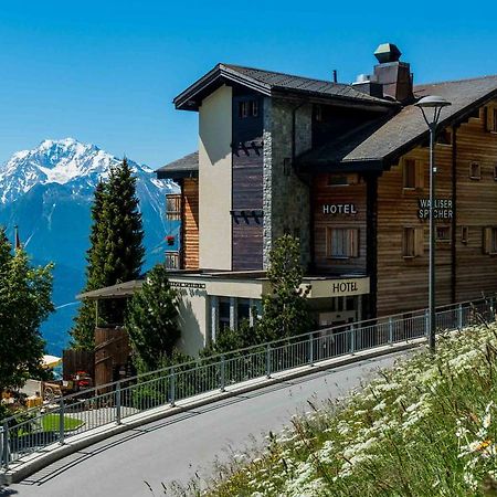 Swiss Chalet-Style Hotel Walliser Spycher Riederalp Kültér fotó